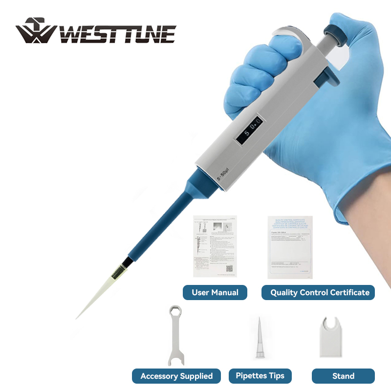 Medical Laboratory Scientist - Westtune 研究所ピペットプラスチックシングルチャンネルデジタル調整可能なマイクロピペット化学実験室機器用の正確な転送