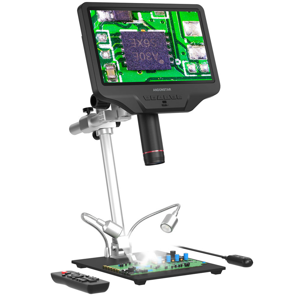Digital Microscope - Andonstar AD409 PRO 4MP 300X 10.1インチLCD高解像度WIFIデジタル顕微鏡