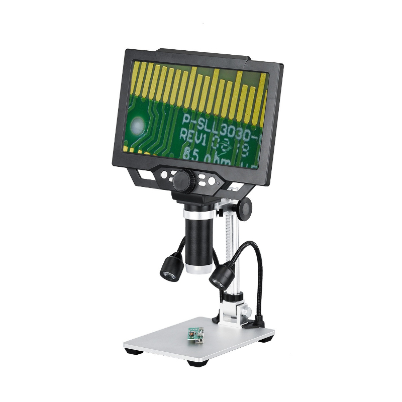 ポータブルLCDデジタル顕微鏡 50‑1600倍 12MP  - Digital Microscope のレビューと価格