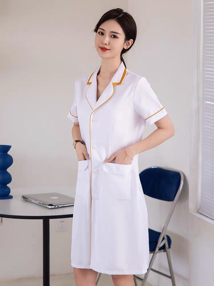 レディース夏韓国版ミッドスリーブホワイトジャケットコートファ - Medical Lab Management のレビューと価格