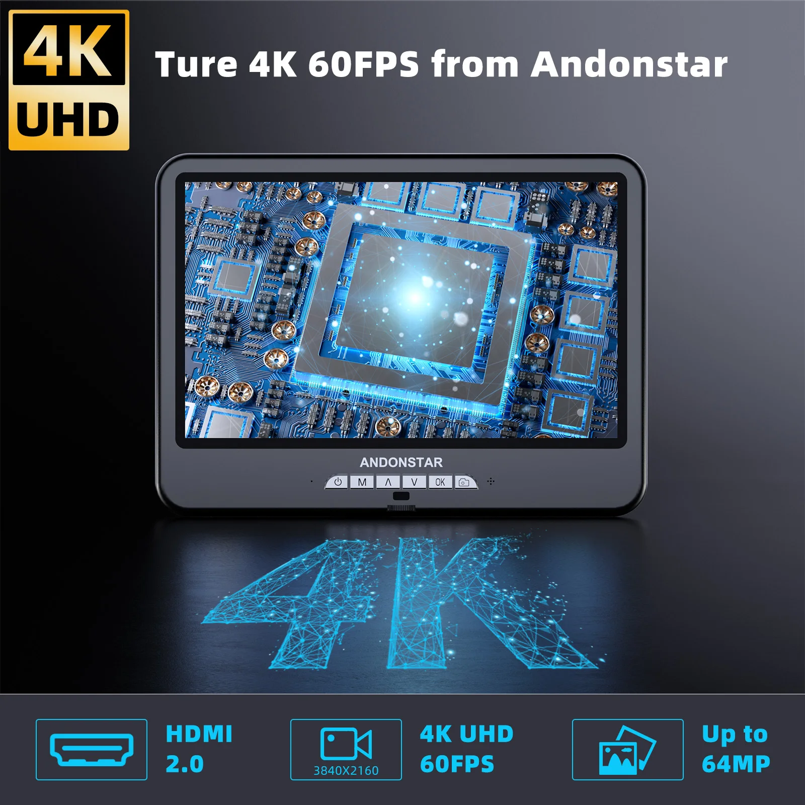 Andonstar AD210S-Pro 4K 60FPS  - Digital Microscope のレビューと価格