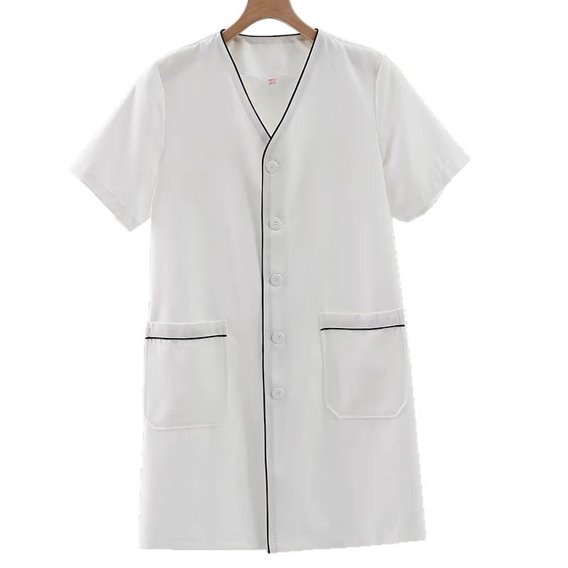 スキンマネジメント作業服女性用白衣美容院美容師オーバーオール - Medical Lab Management のレビューと価格