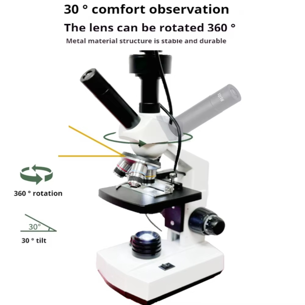 トップセラーHDスクリーンデジタル顕微鏡双眼生物顕微鏡400 - Digital Microscope のレビューと価格