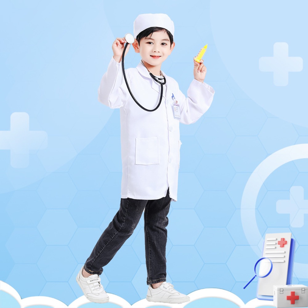 キッズドクター＆ナースロールプレイコスチュームセット、ステー - Medical Laboratories のレビューと価格