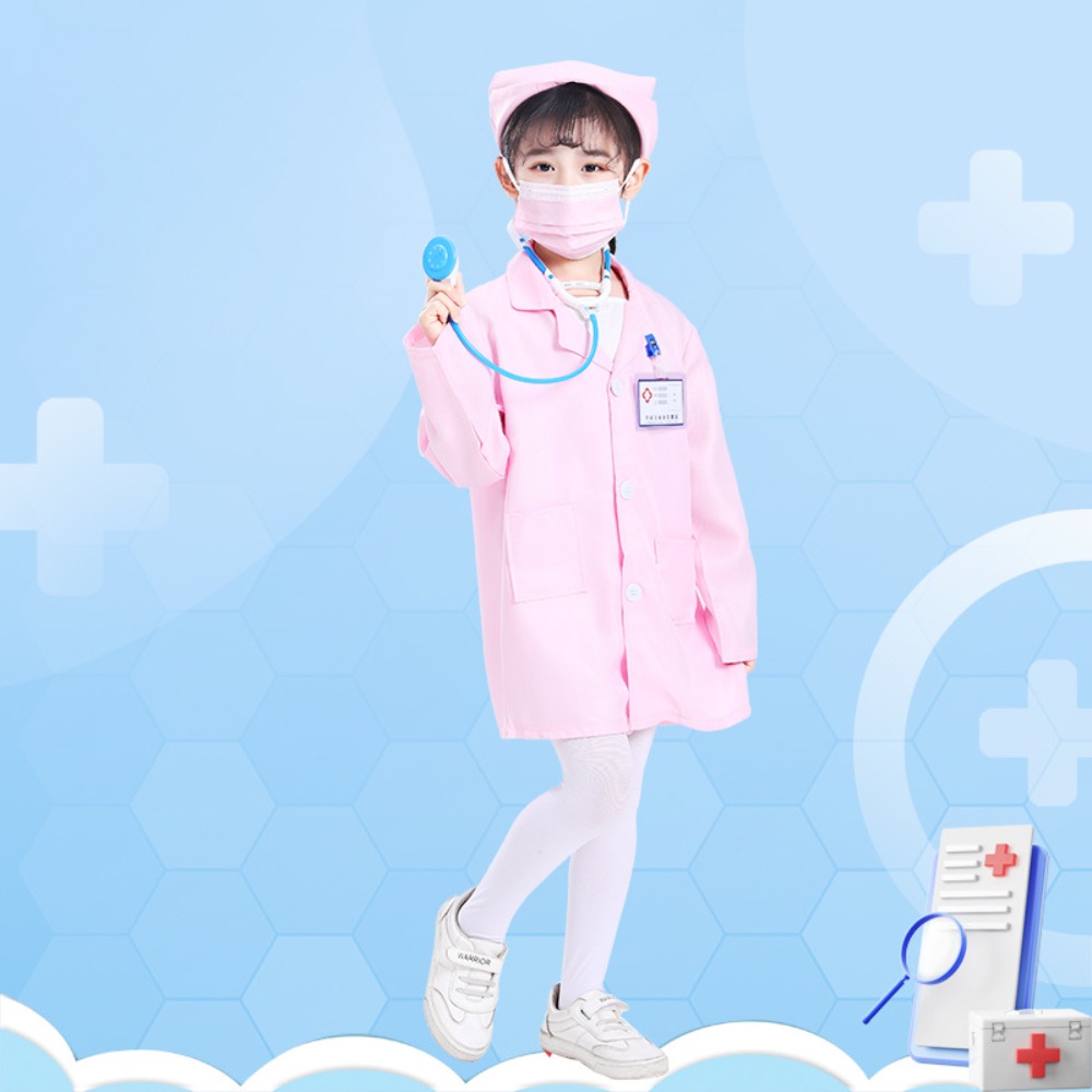 キッズドクター＆ナースロールプレイコスチュームセット、ステー - Medical Laboratories のレビューと価格