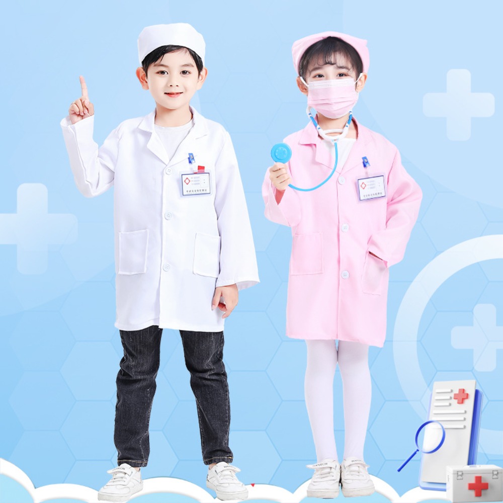 キッズドクター＆ナースロールプレイコスチュームセット、ステー - Medical Laboratories のレビューと価格
