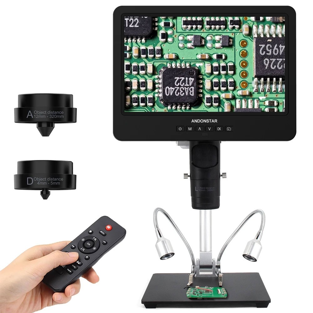 優れたAndonstar AD249S-M三眼デジタル顕微鏡 - Digital Microscope のレビューと価格