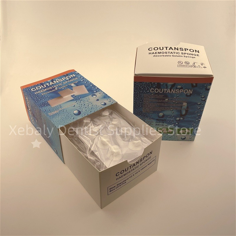 2 × 50 ピース/箱歯科止血スポンジ医療コラーゲン停止造 - Medical X のレビューと価格