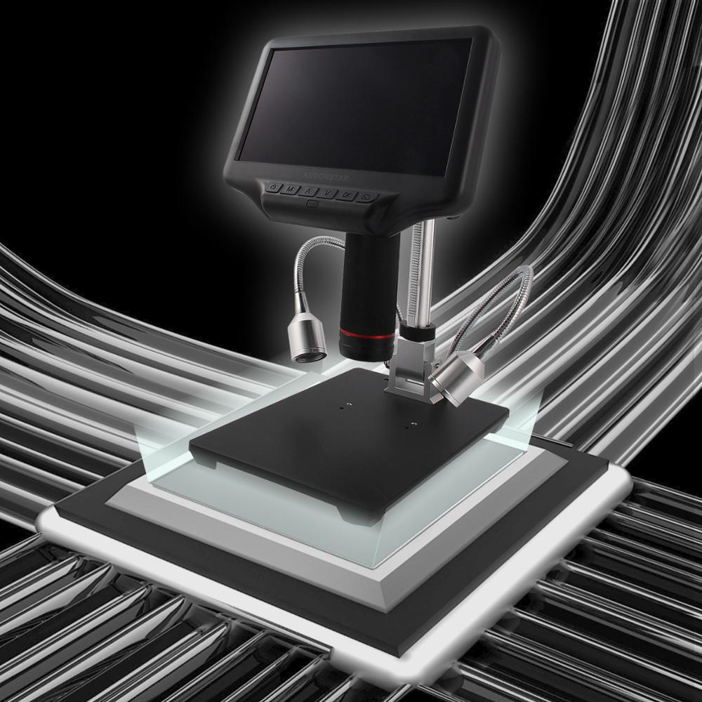 Andonstar AD407 デジタル顕微鏡 7 インチス - Digital Microscope のレビューと価格