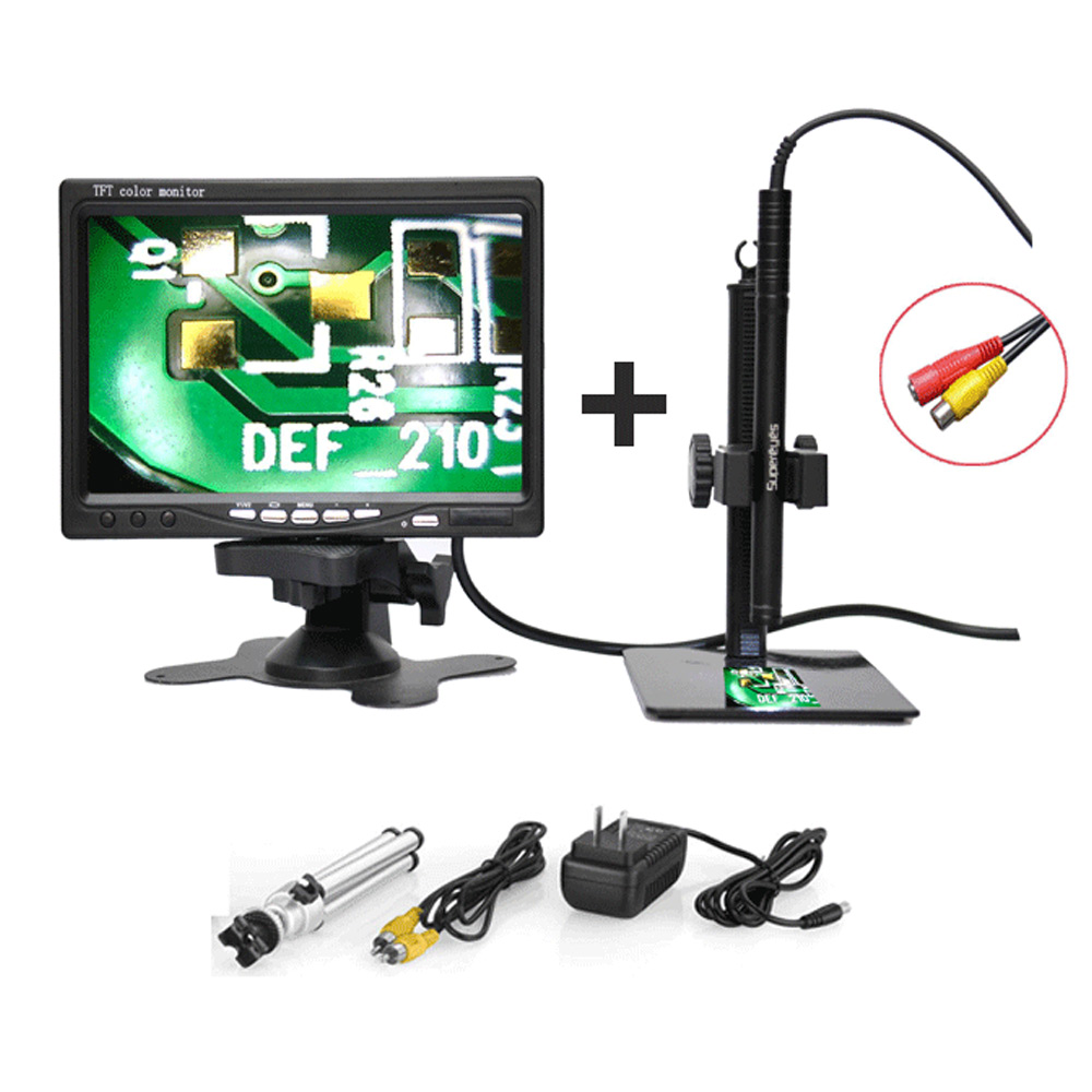 B003A 11mm 200倍 ポータブルペン型 7インチモ - Digital Microscope のレビューと価格